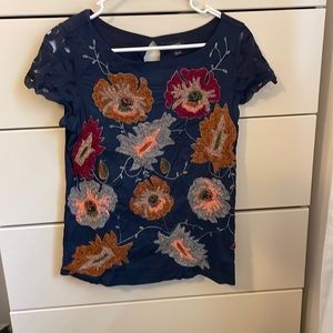 Anthropologie Deletta top size small